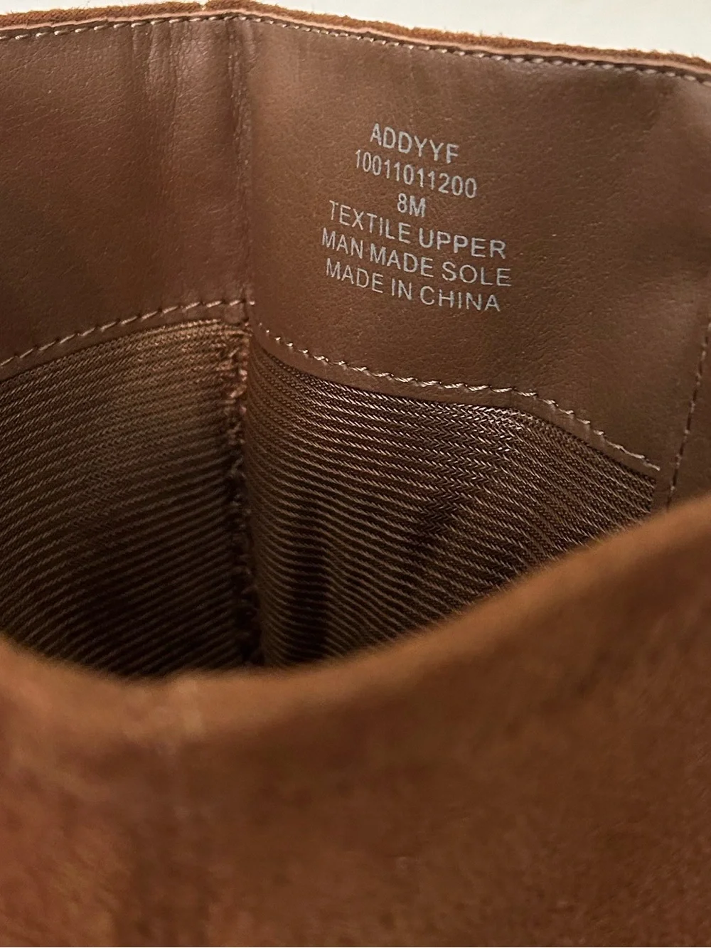 NWT Style & Co. Suede Boots in Brown Size 8